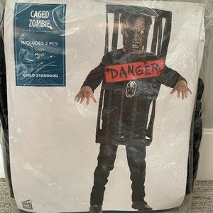Caged Zombie Children's Halloween Costume